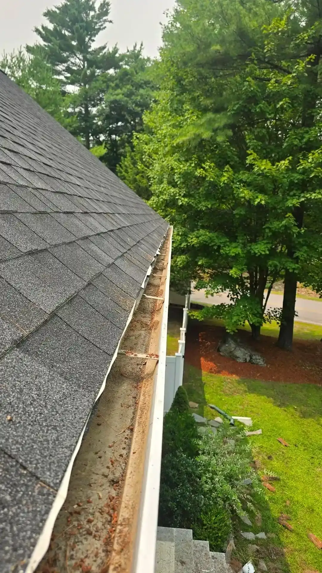 House washing Landfall Wilmington NC before and after
